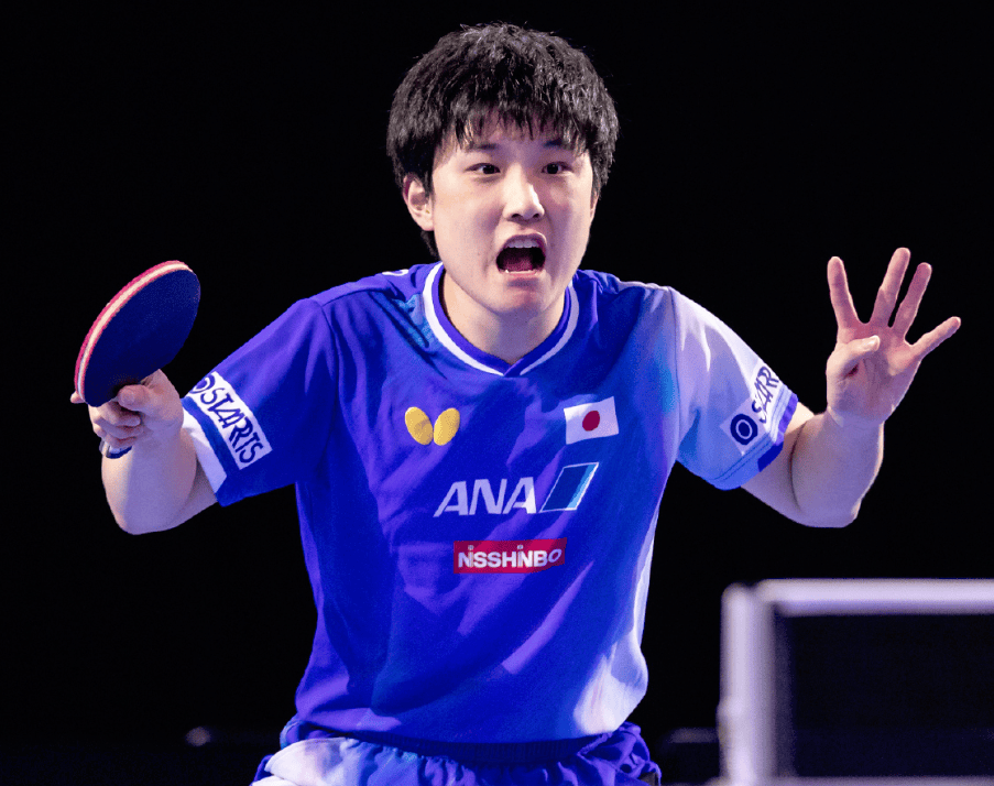 关于中国乒乓球队险胜奥地利乒乓球队，张本智和统治全场的信息