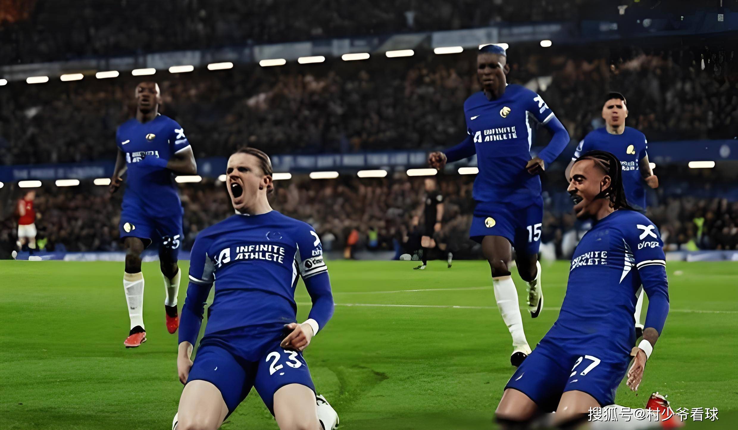 狂热足球迷期待看到最新的比赛结果