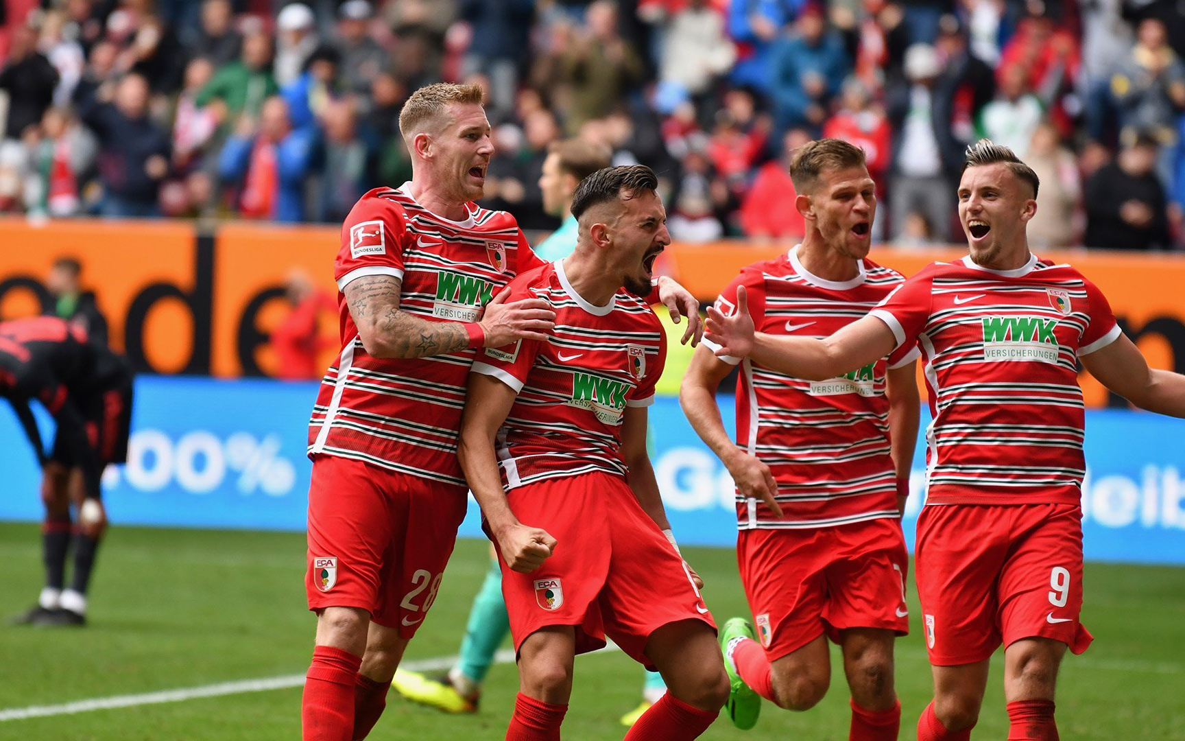 奥格斯堡队在最近一场比赛中打出精彩战绩的简单介绍